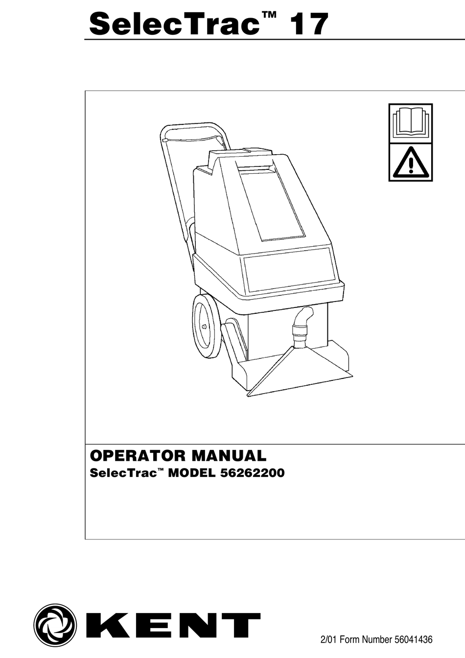 KENT SELECTRAC 17 OPERATOR'S MANUAL Pdf Download | ManualsLib