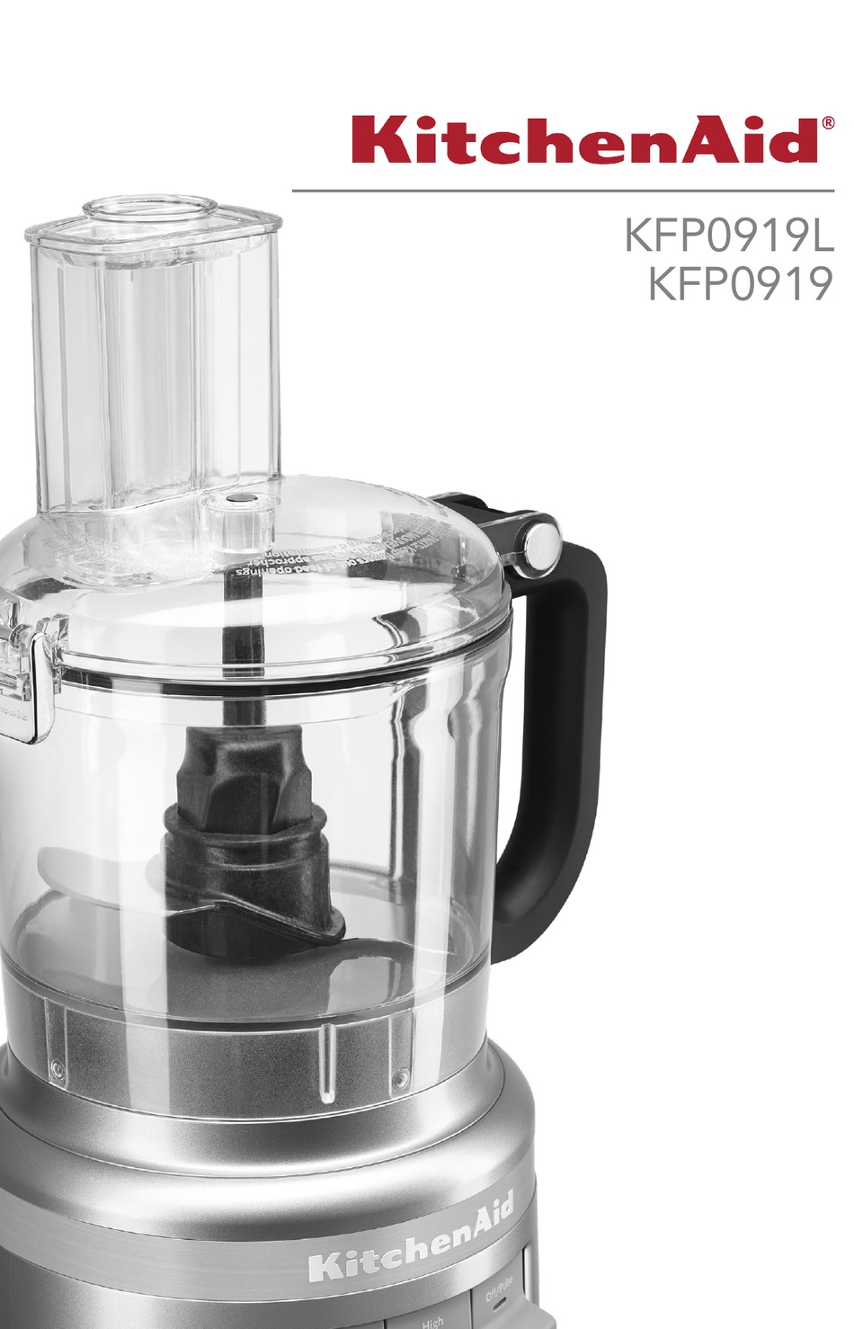 KitchenAid 5KFP0919A 9-Cup Food Processor Owner's Manual