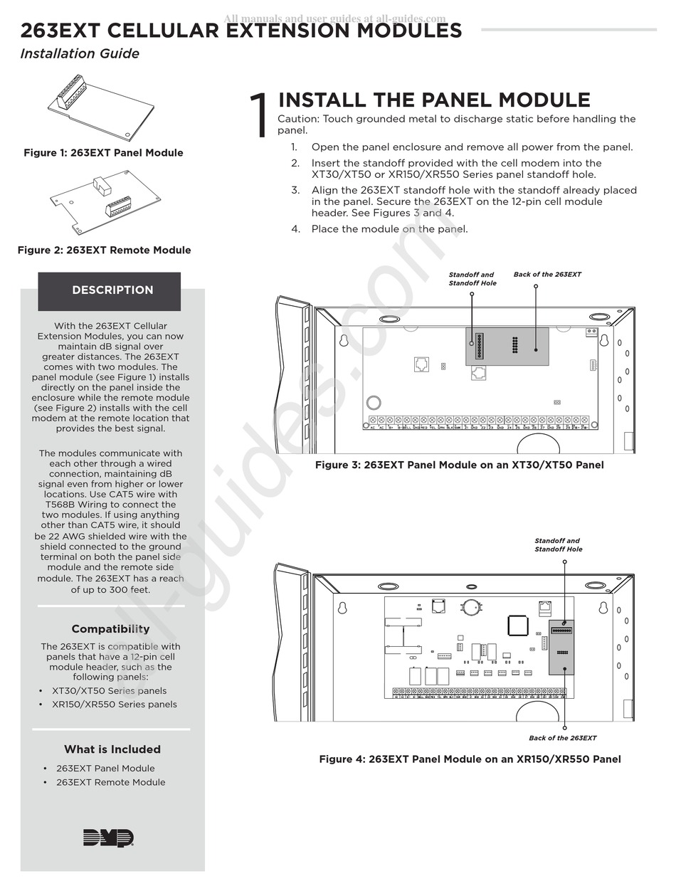 DMP ELECTRONICS 263EXT MANUAL Pdf Download ManualsLib