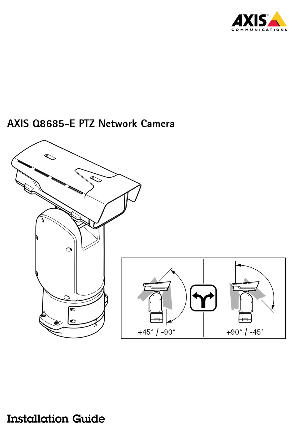 AXIS Q8685E INSTALLATION MANUAL Pdf Download ManualsLib