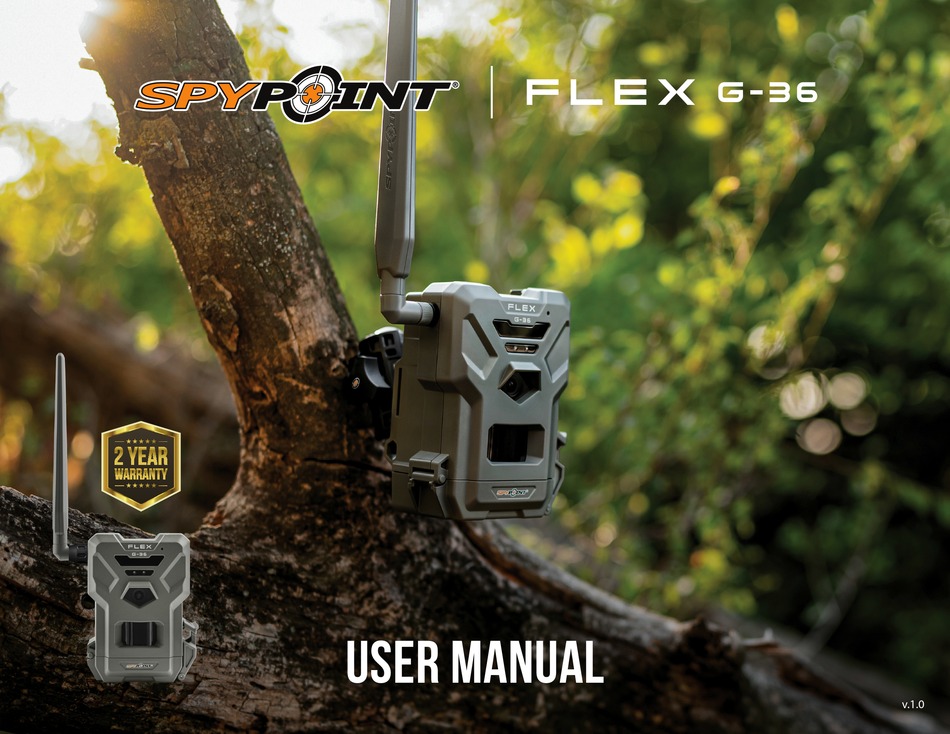 SPYPOINT FLEX G36 USER MANUAL Pdf Download ManualsLib