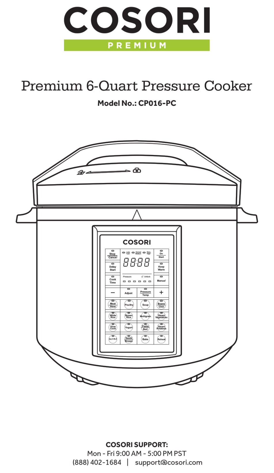 COSORI CP016PC MANUAL Pdf Download ManualsLib