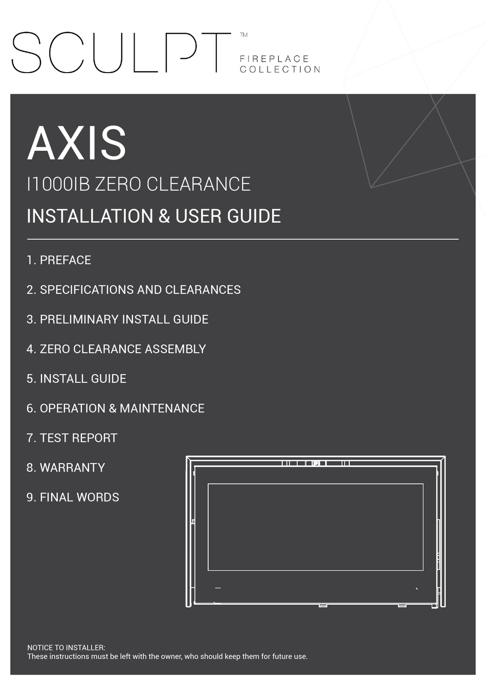 SCULPT AXIS INSTALLATION & USER MANUAL Pdf Download ManualsLib