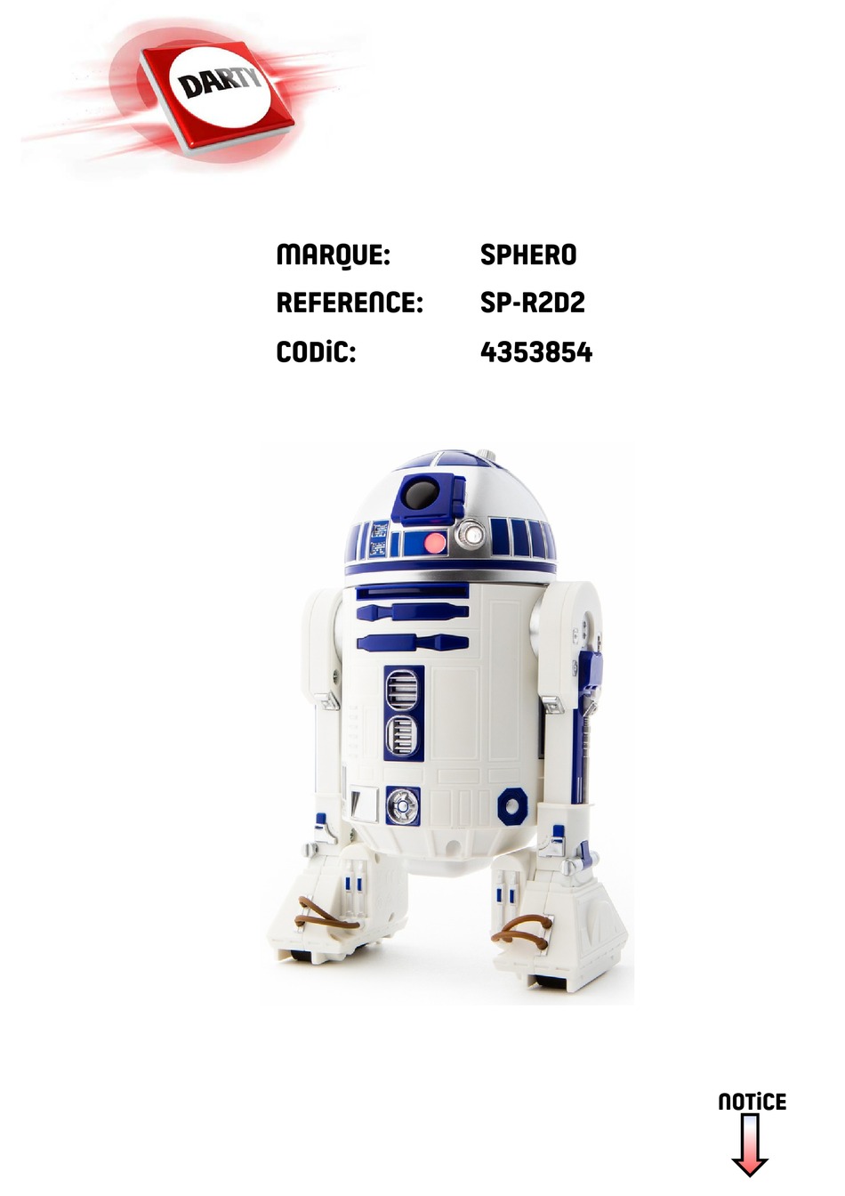 SPHERO STAR WARS APPENABLED DROID SPR2D2 USER MANUAL Pdf Download