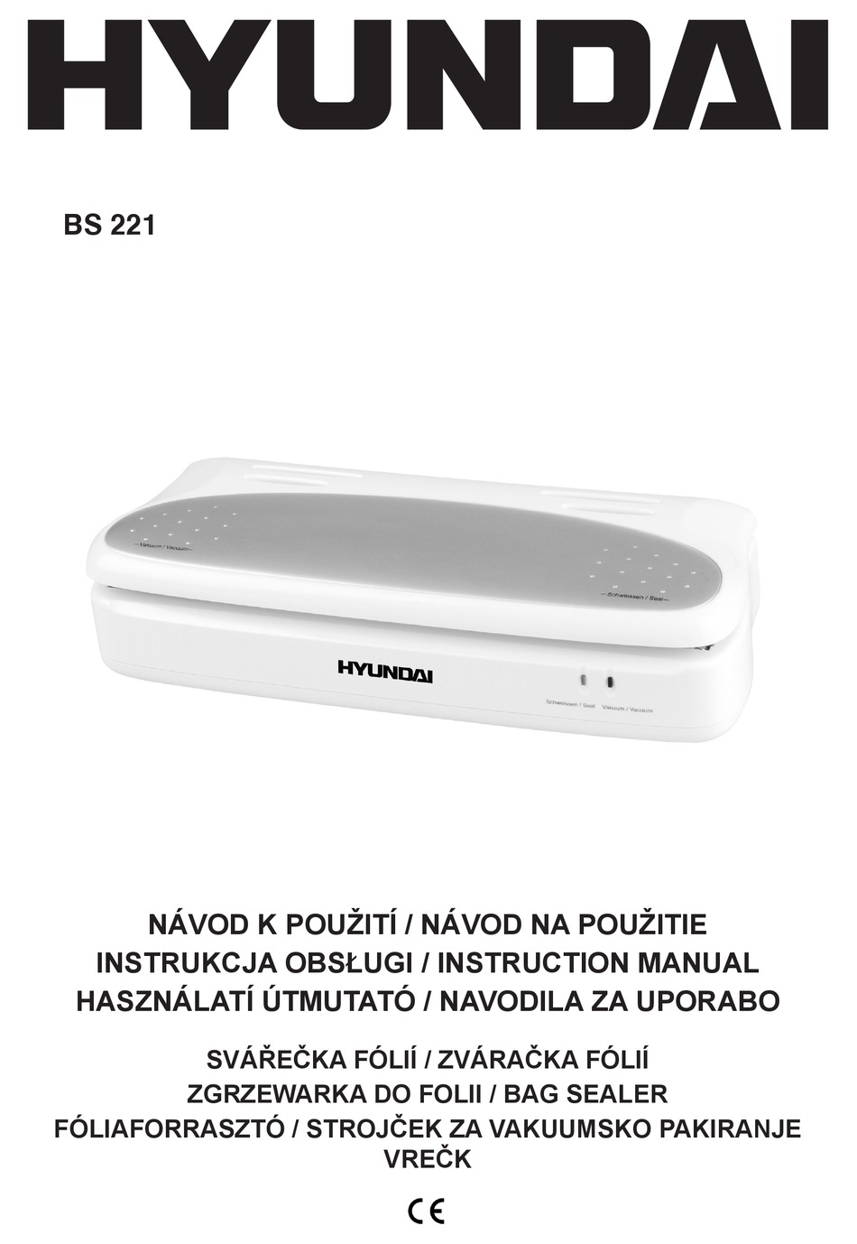 HYUNDAI BS 221 INSTRUCTION MANUAL Pdf Download | ManualsLib