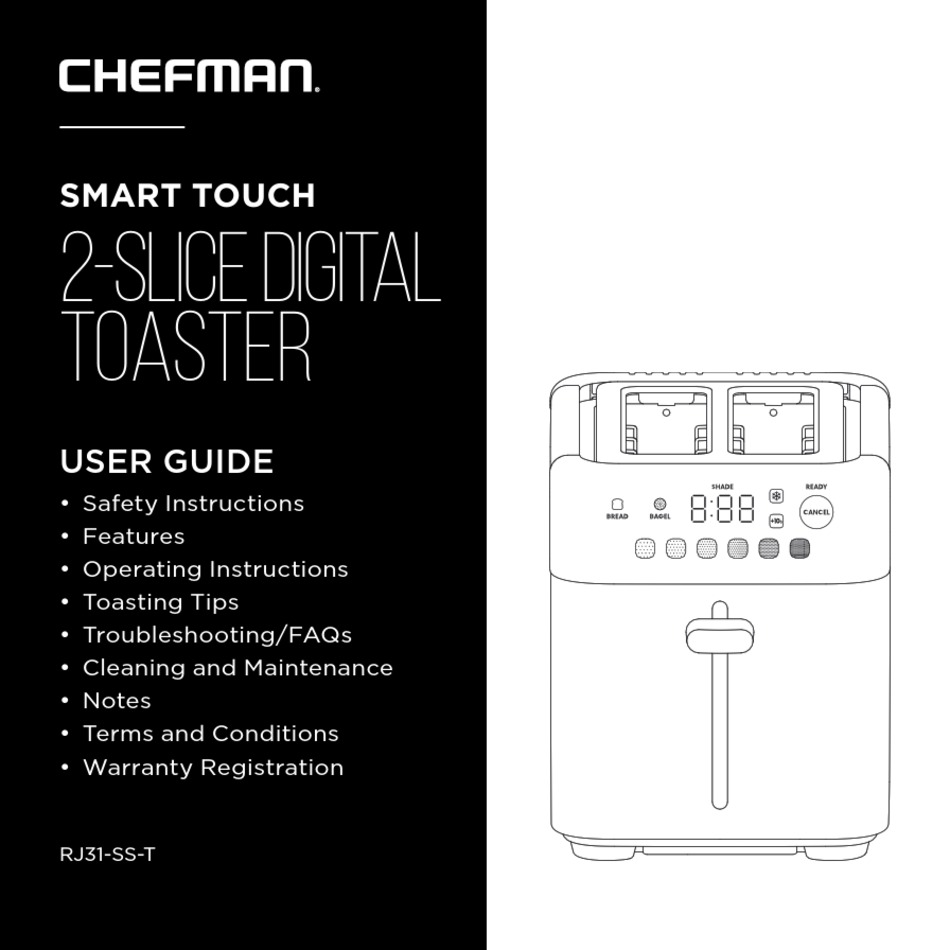 CHEFMAN RJ31SST USER MANUAL Pdf Download ManualsLib