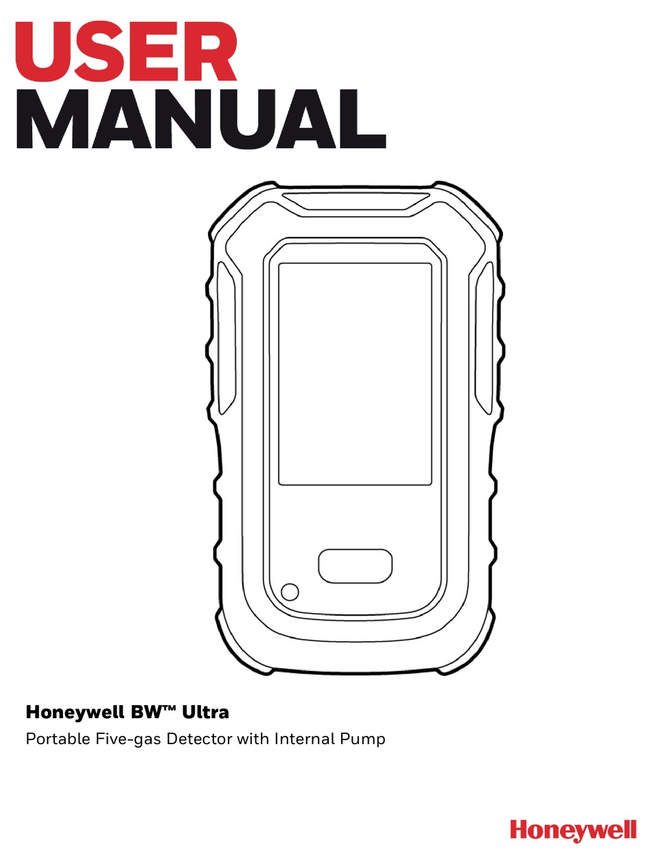 HONEYWELL BW ULTRA USER MANUAL Pdf Download | ManualsLib