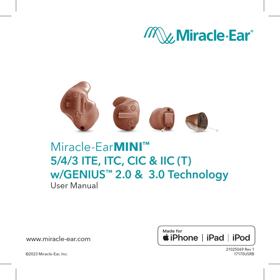 MIRACLEEAR MIRACLEEARMINI ITC USER MANUAL Pdf Download ManualsLib
