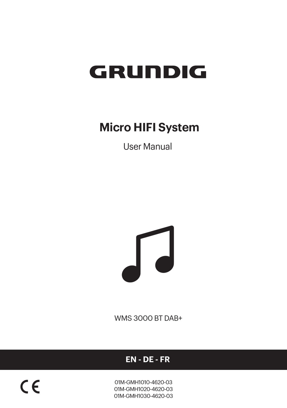 GRUNDIG 01MGMH1010462003 USER MANUAL Pdf Download ManualsLib