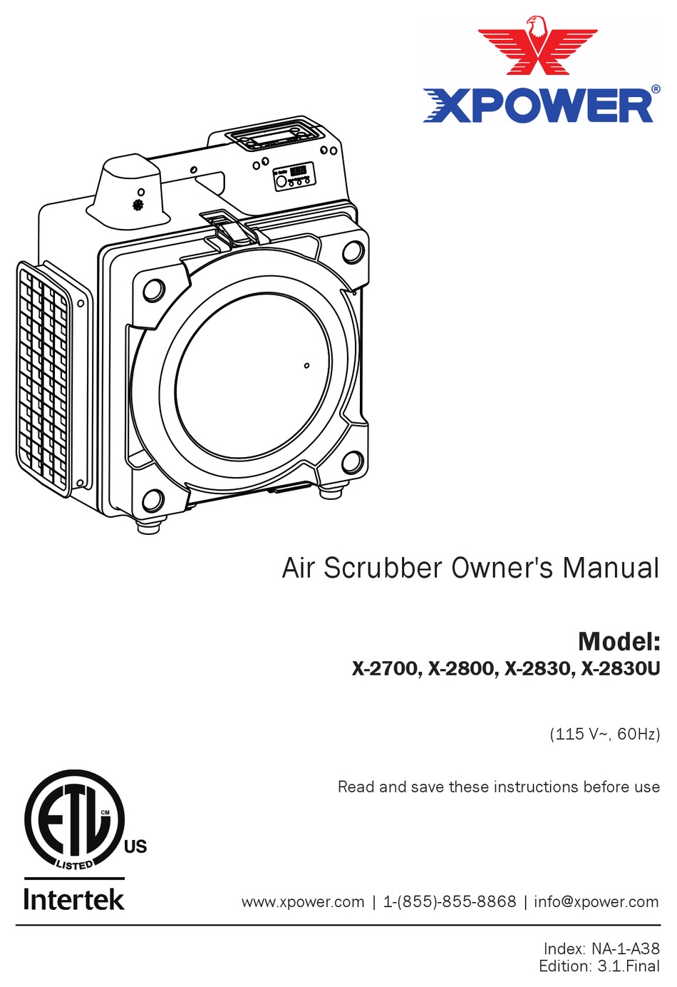 xpower-x-2830u-owner-s-manual-pdf-download-manualslib