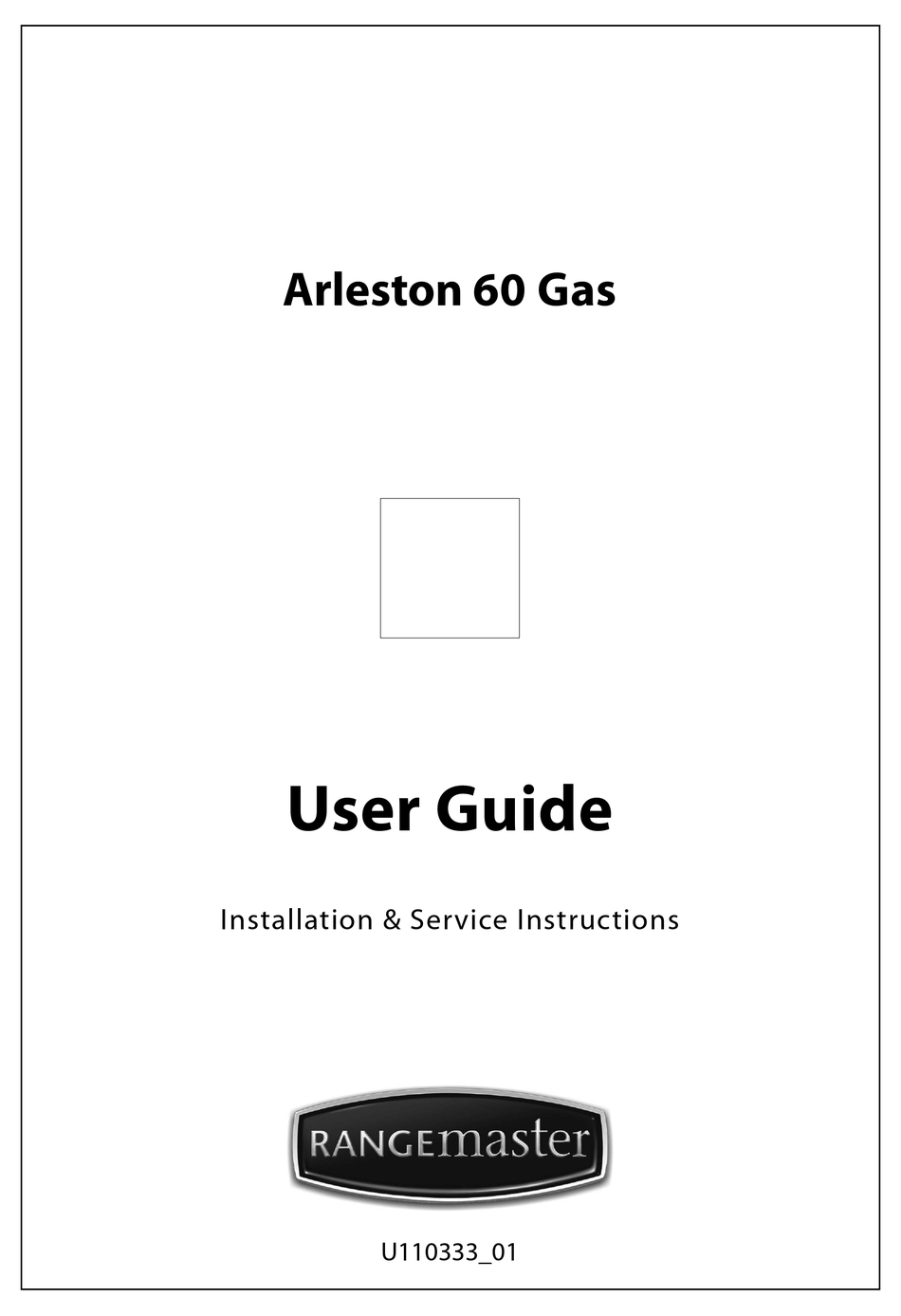 RANGEMASTER ARLESTON 60 GAS USER MANUAL Pdf Download ManualsLib