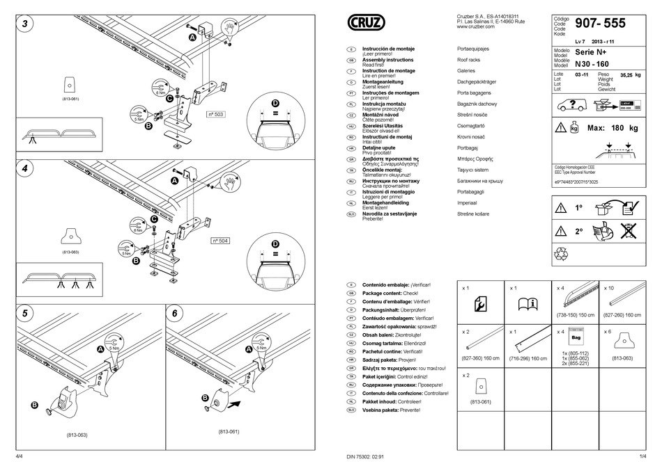 cruz-n-30-160-assembly-instructions-pdf-download-manualslib