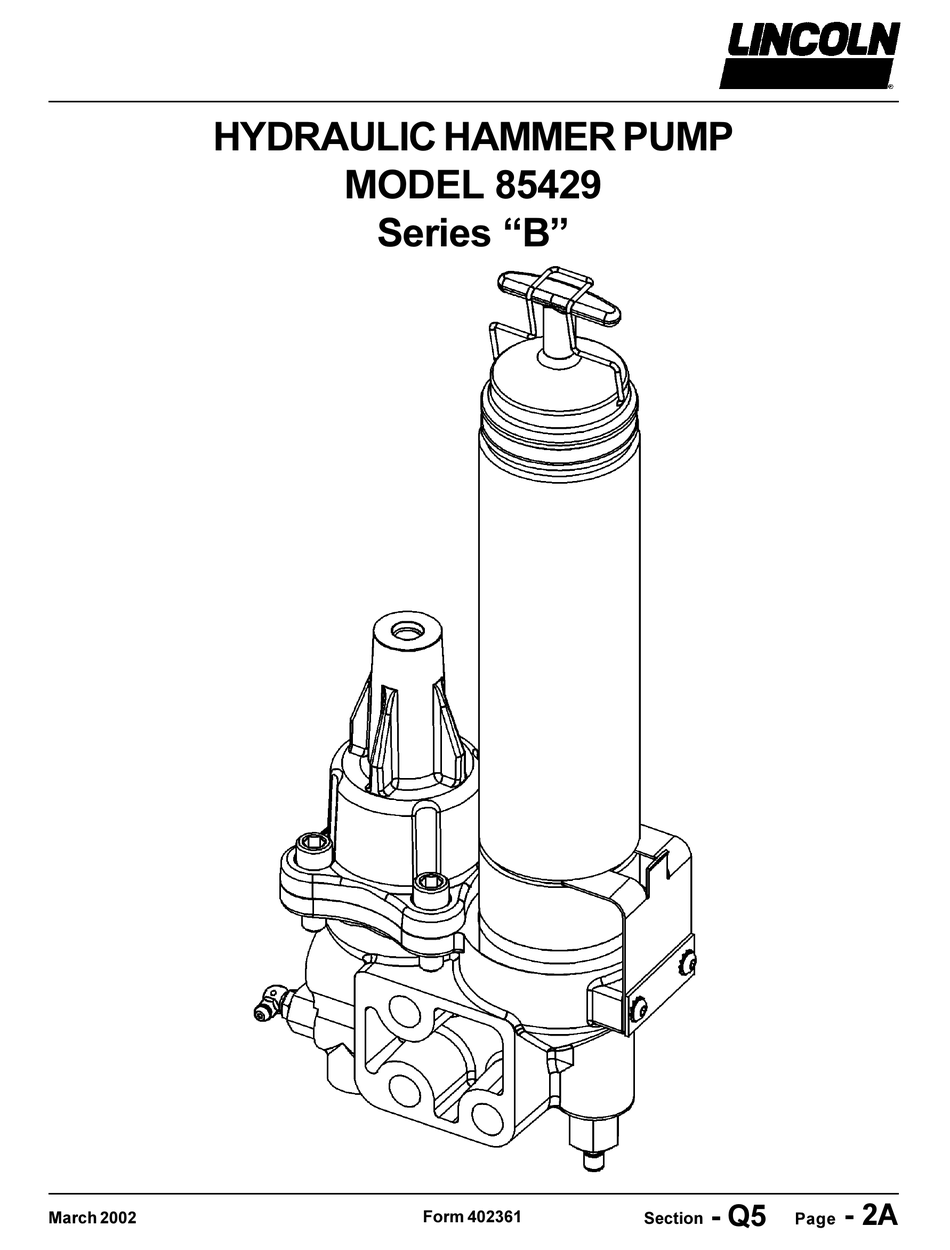 LINCOLN B SERIES MANUAL Pdf Download | ManualsLib