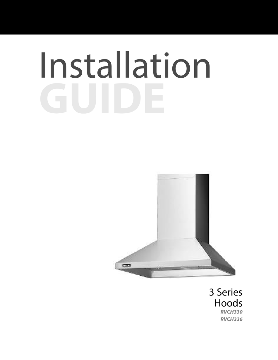 VIKING RANGE RVCH336 INSTALLATION MANUAL Pdf Download ManualsLib