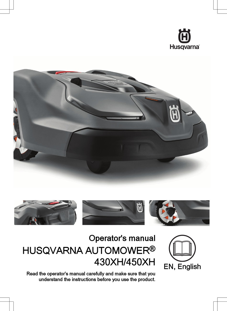 Husqvarna Automower Xh Operator S Manual Pdf Download Manualslib