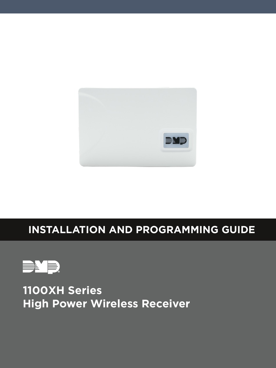 DMP ELECTRONICS 1100XH SERIES INSTALLATION AND PROGRAMMING MANUAL Pdf