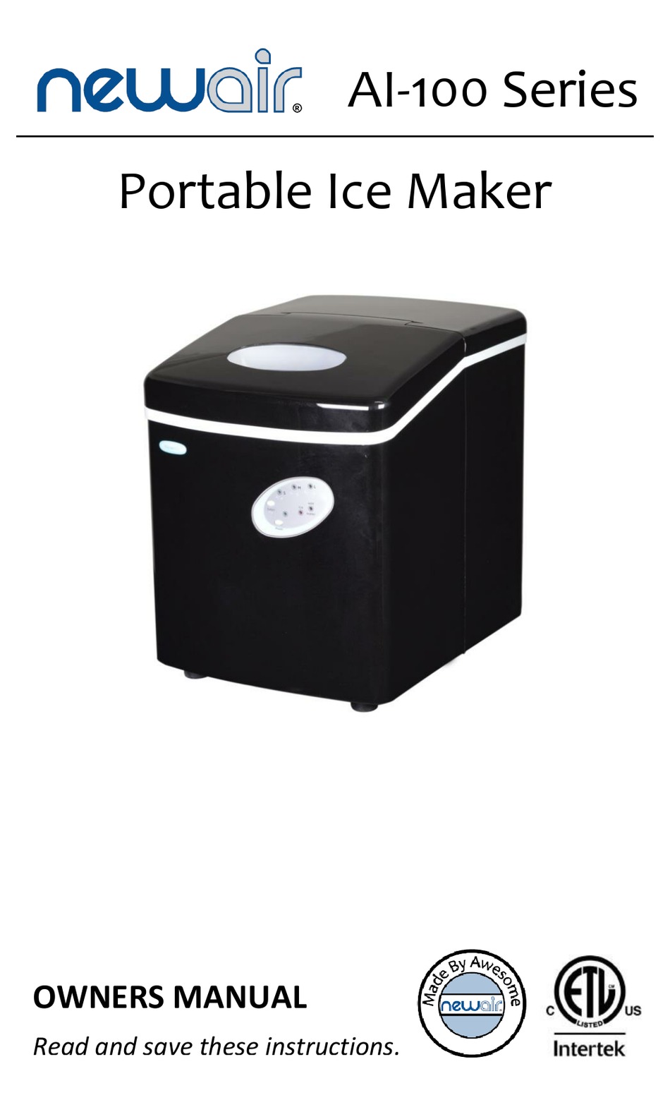 NEWAIR AI100BK OWNER'S MANUAL Pdf Download ManualsLib