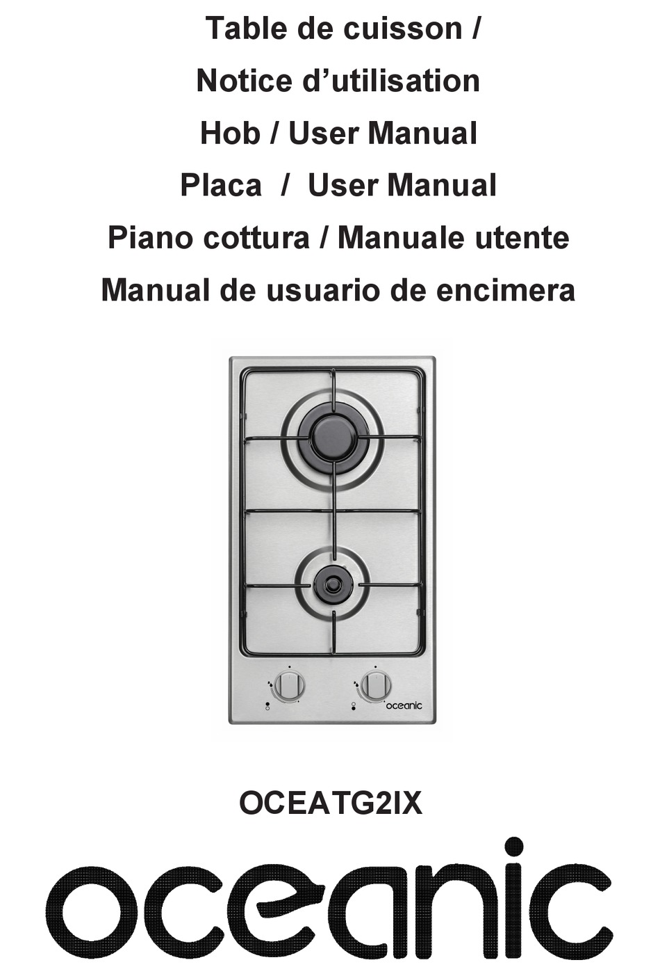 OCEANIC OCEATG2IX USER MANUAL Pdf Download ManualsLib