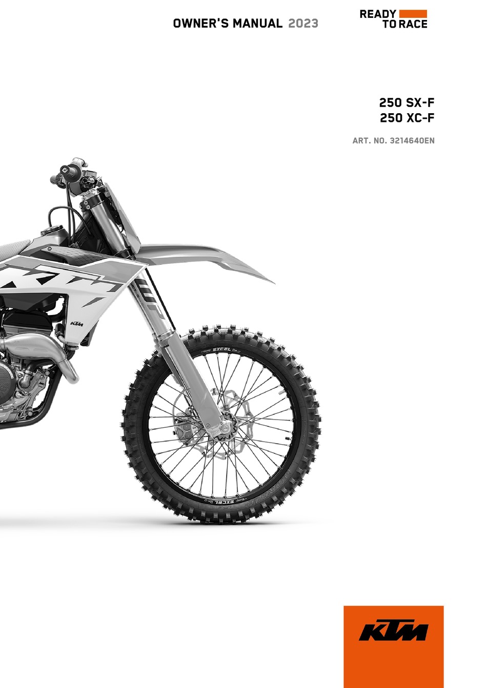 KTM 250 SX-F 2023 OWNER'S MANUAL Pdf Download | ManualsLib