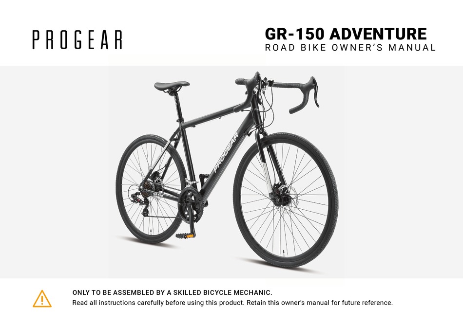 PROGEAR ADVENTURE GR150 OWNER'S MANUAL Pdf Download ManualsLib