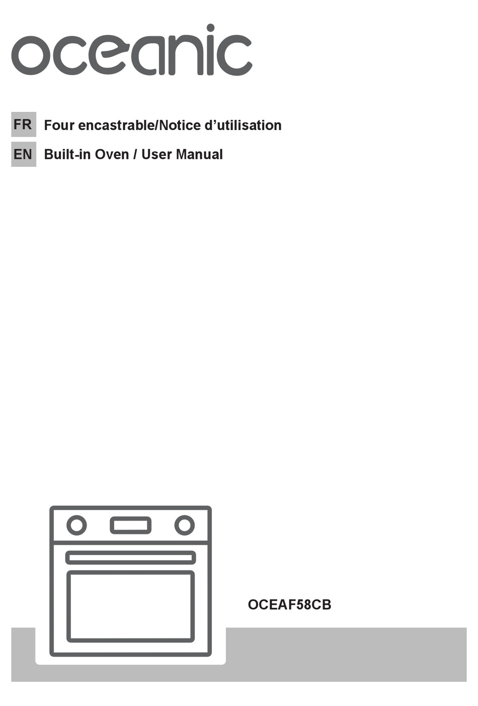 OCEANIC OCEAF58CB USER MANUAL Pdf Download ManualsLib