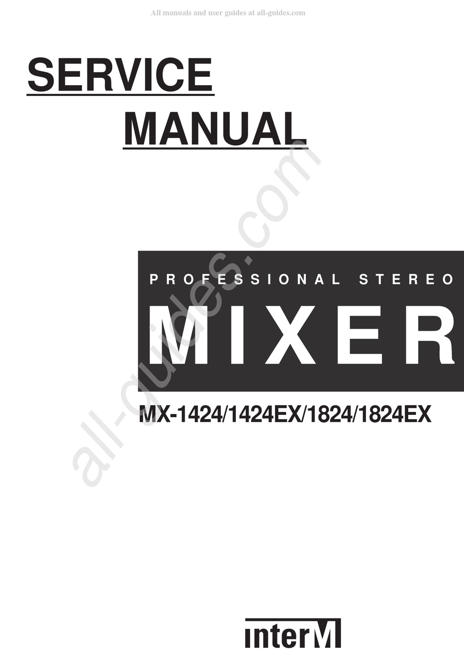 INTER M MX 1424 SERVICE MANUAL Pdf Download ManualsLib inter-m-mx-1424-service-manual-pdf-download-manualslib