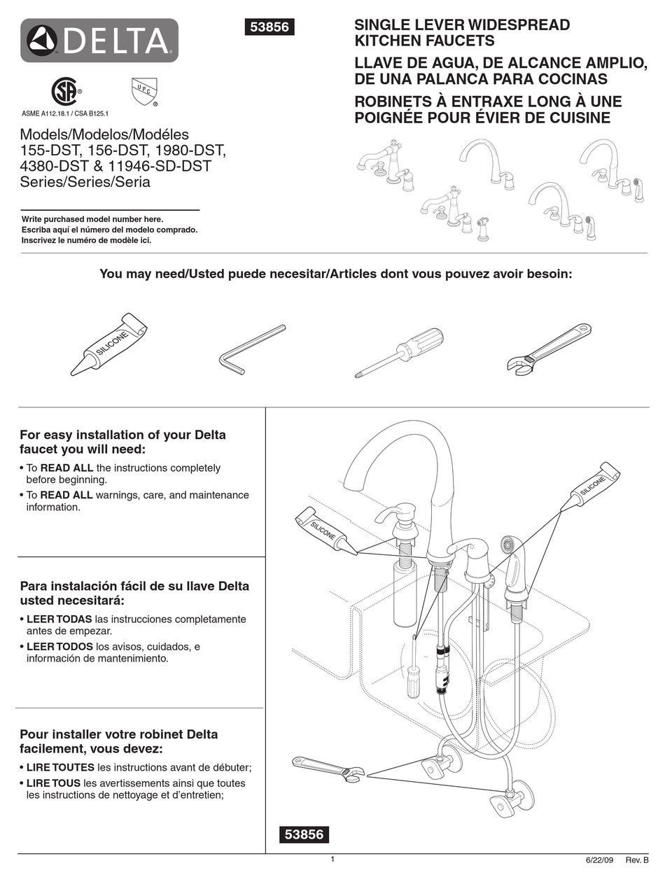 DELTA 155DST SERIES MANUAL Pdf Download ManualsLib