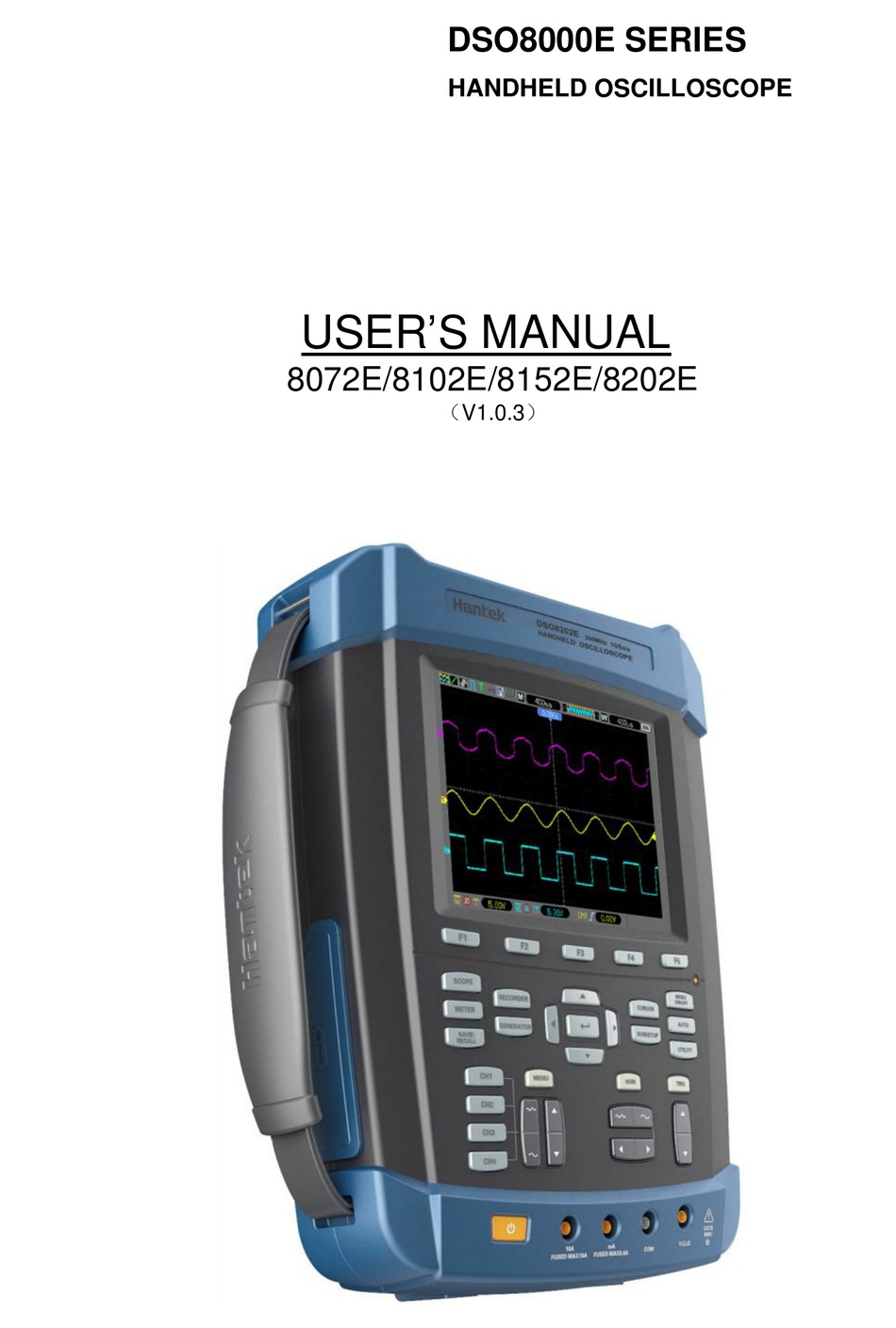 HANTEK DSO8000E SERIES USER MANUAL Pdf Download | ManualsLib