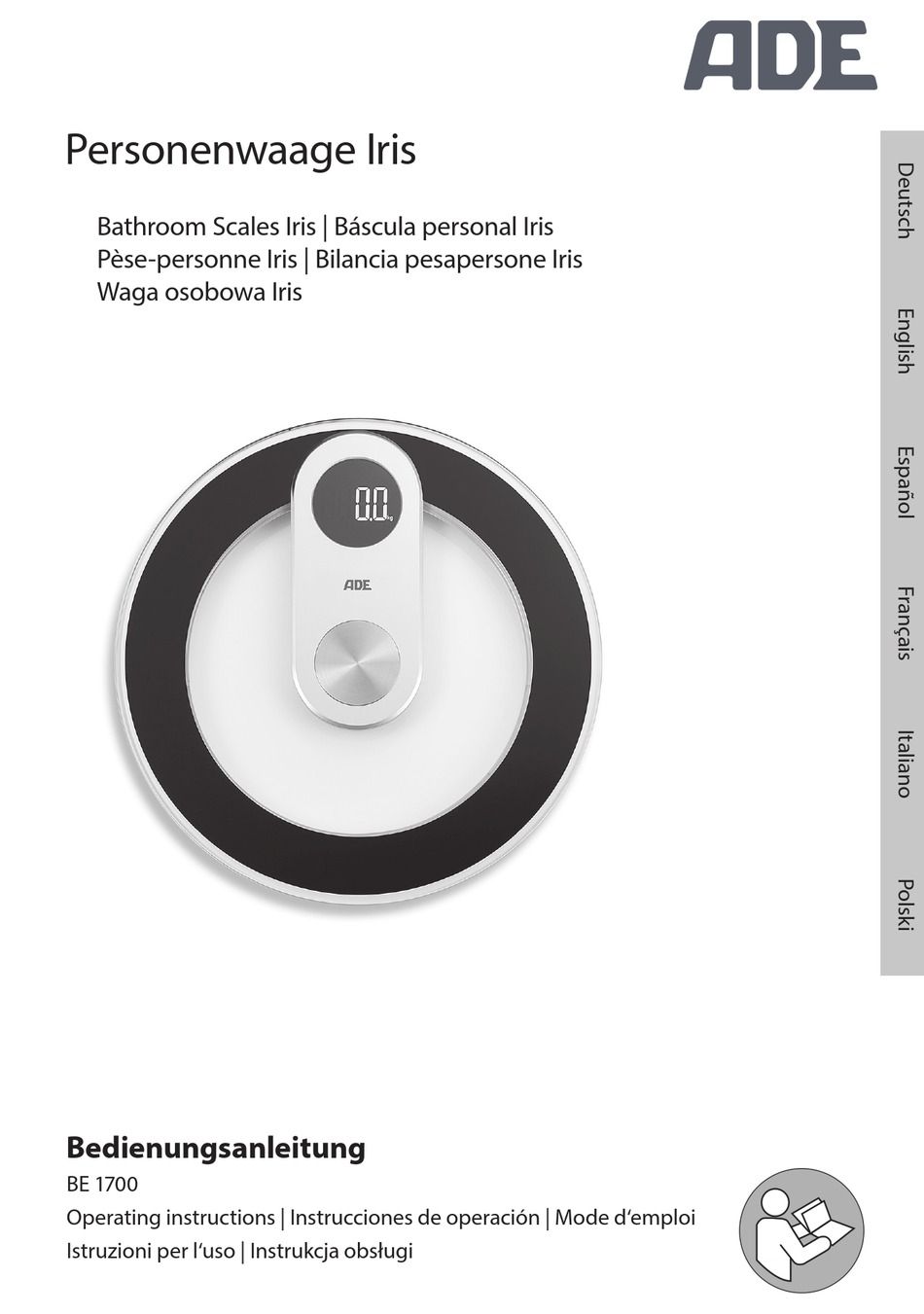 ADE IRIS OPERATING INSTRUCTIONS MANUAL Pdf Download ManualsLib