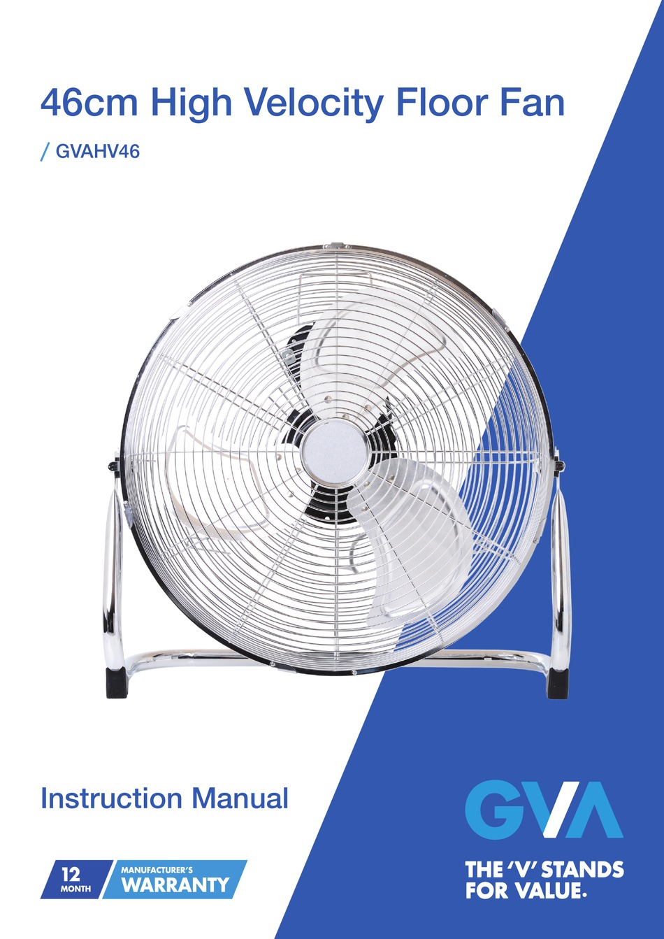 GVA GVAHV46 INSTRUCTION MANUAL Pdf Download ManualsLib