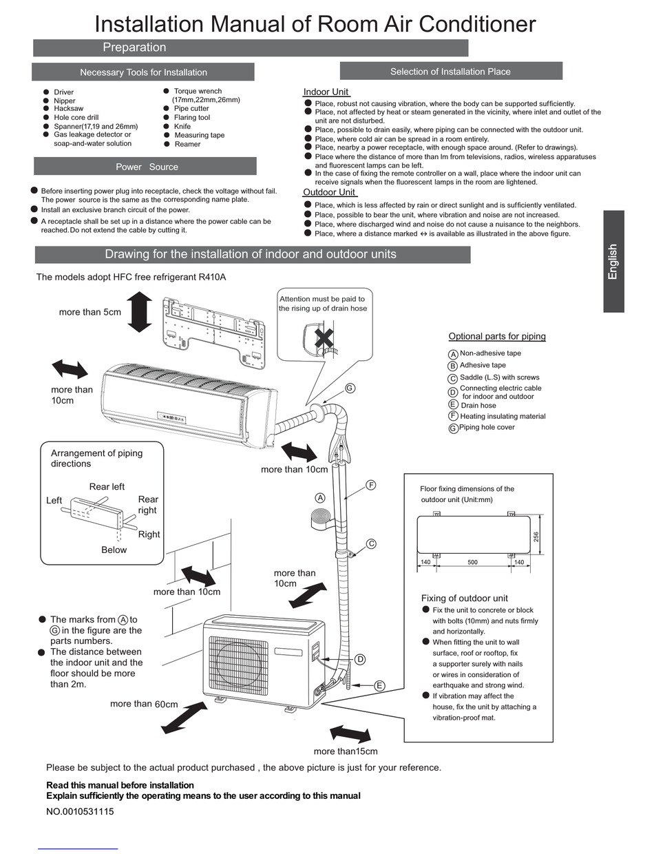 Haier Hsu Ha R Installation Manual Pdf Download Manualslib