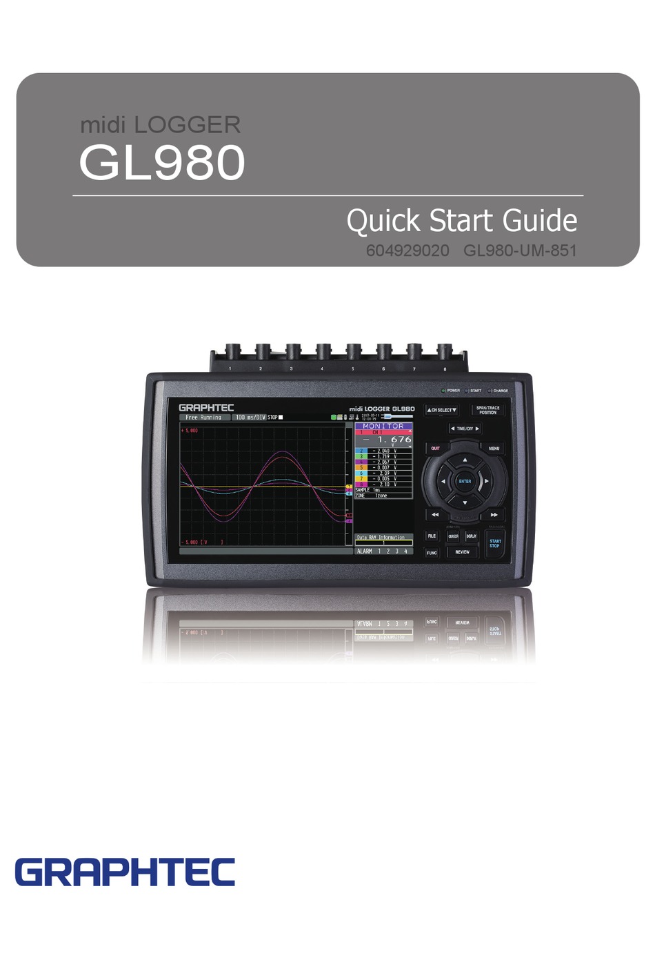 GRAPHTEC GL980 QUICK START MANUAL Pdf Download ManualsLib