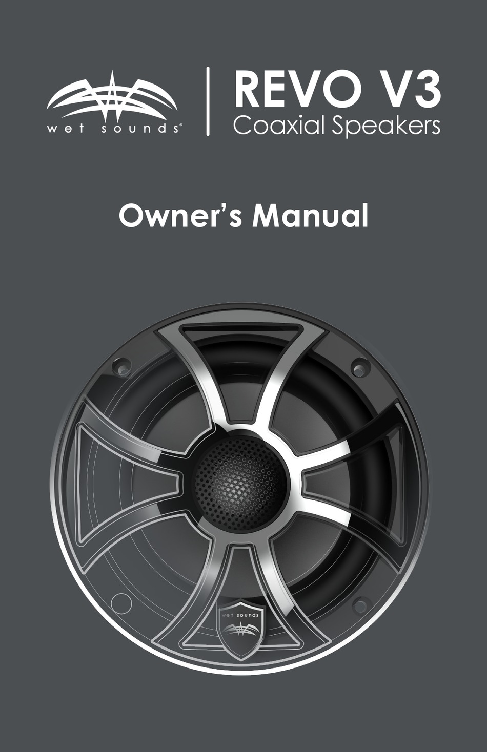 WET SOUNDS REVO V3 OWNER