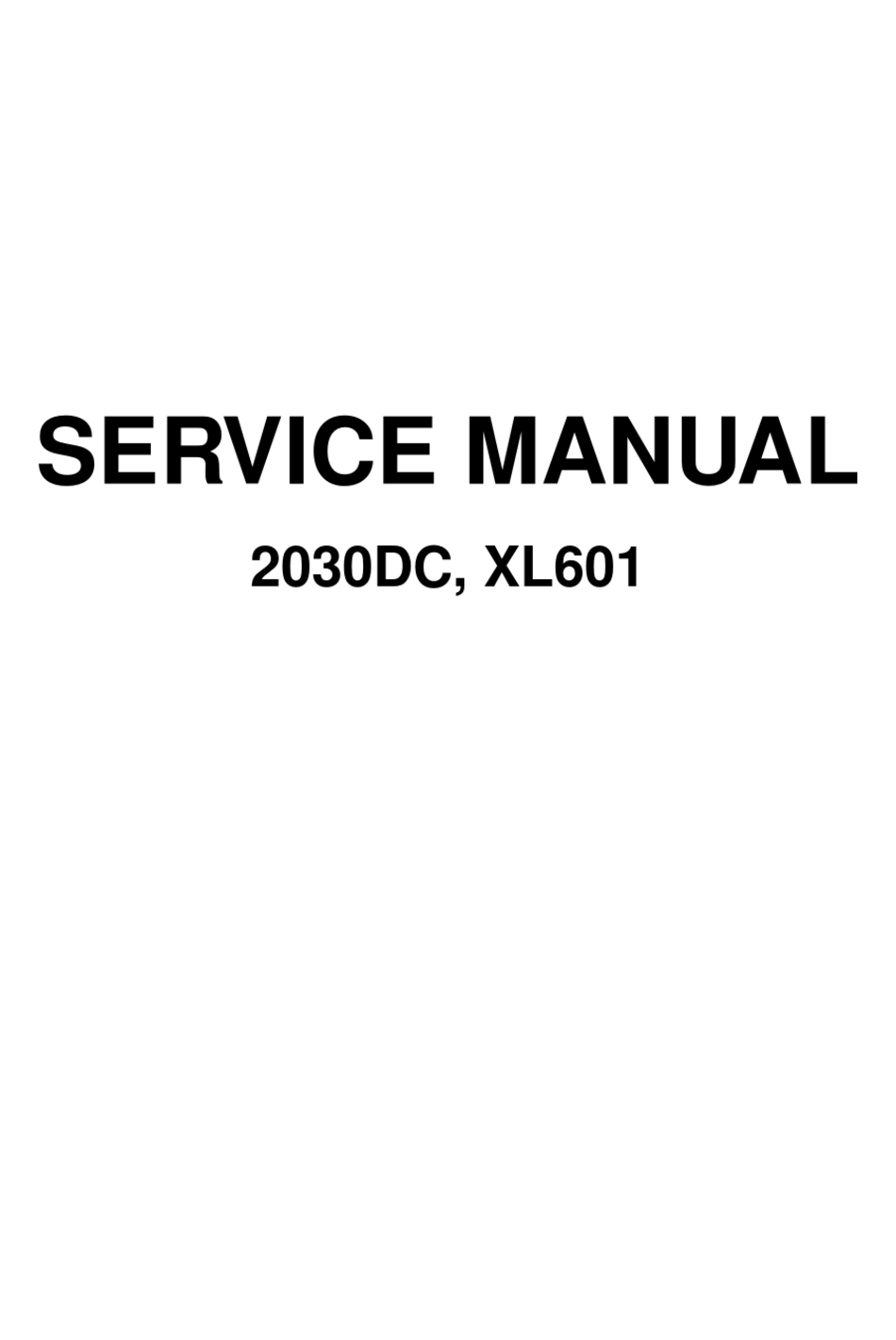 JANOME XL601 SERVICE MANUAL Pdf Download ManualsLib
