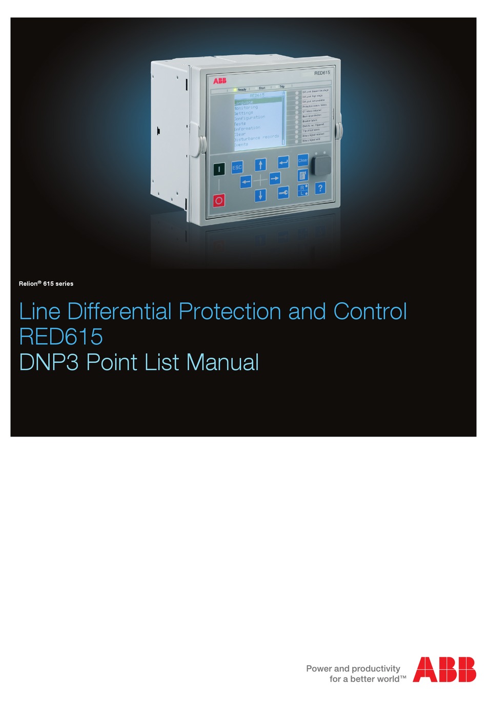 ABB RELION RED615 MANUAL Pdf Download | ManualsLib