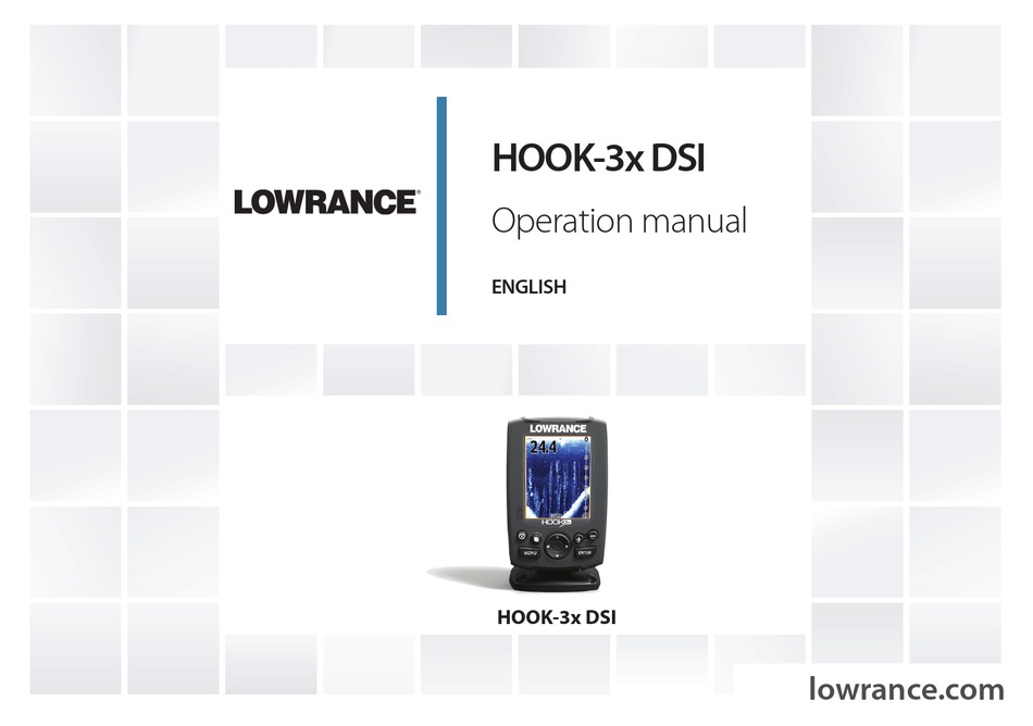 LOWRANCE HOOK3X DSI OPERATION MANUAL Pdf Download ManualsLib