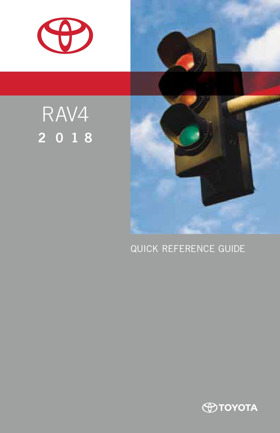 TOYOTA RAV4 2018 QUICK REFERENCE MANUAL Pdf Download | ManualsLib