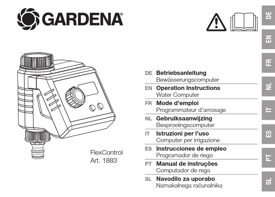 GARDENA FLEXCONTROL 1883 OPERATION INSTRUCTIONS MANUAL Pdf Download ...