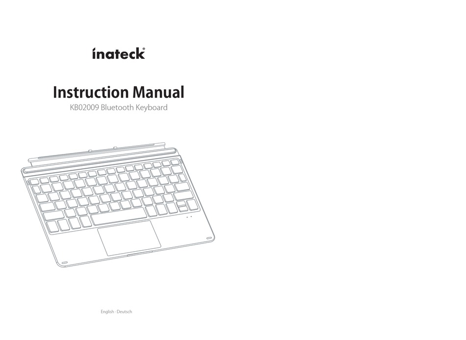 INATECK KB02009 INSTRUCTION MANUAL Pdf Download ManualsLib
