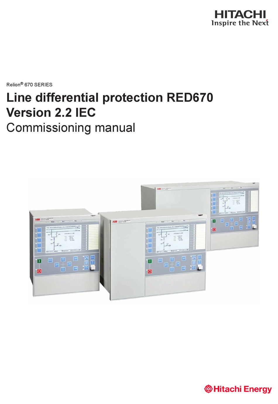 HITACHI RED670 COMMISSIONING MANUAL Pdf Download ManualsLib
