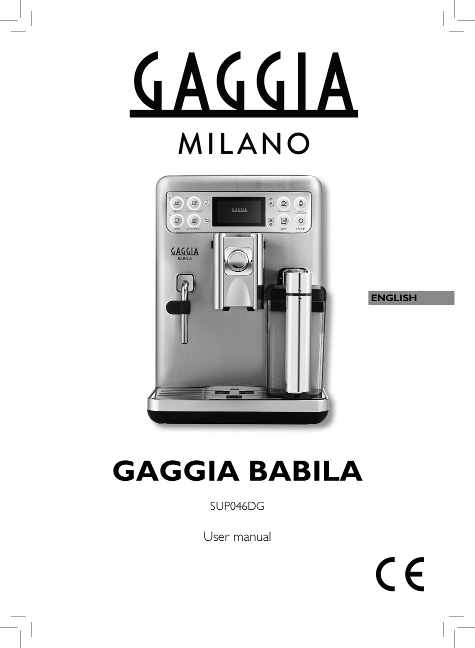 GAGGIA RI9700 USER MANUAL Pdf Download ManualsLib