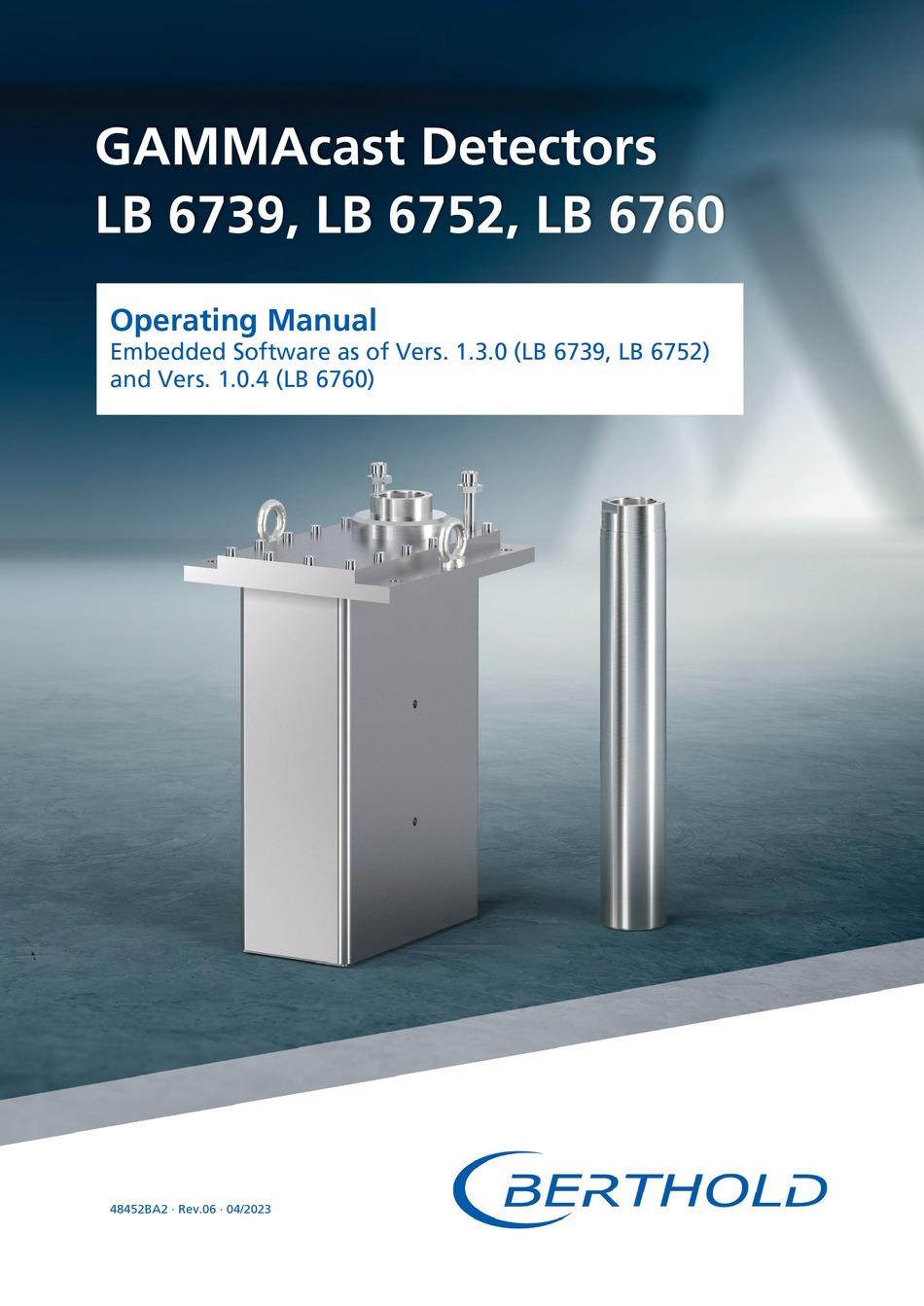 BERTHOLD GAMMACAST LB 6739 OPERATING MANUAL Pdf Download ManualsLib