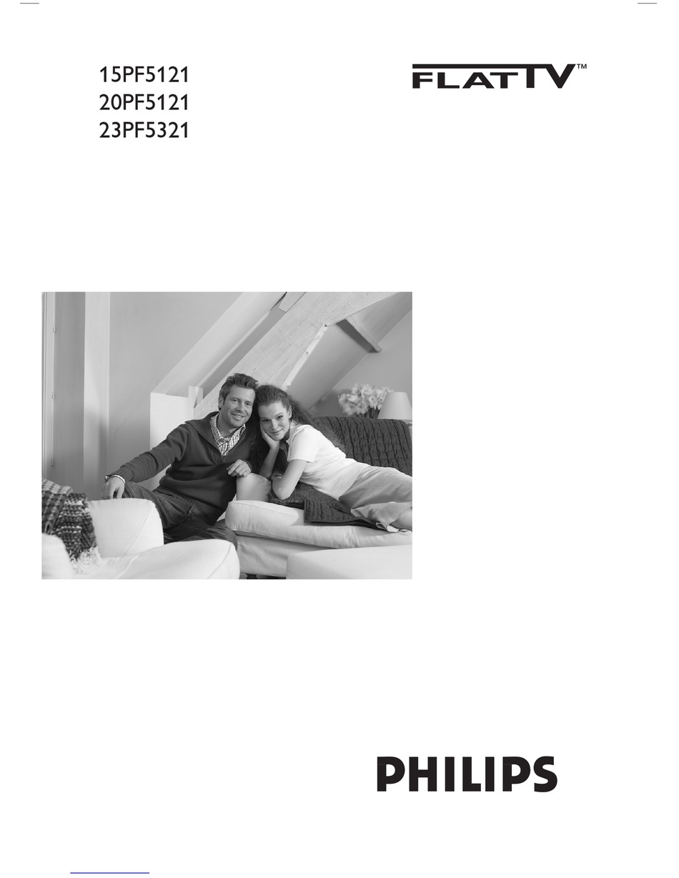 PHILIPS FLATTV 23PF5121 MANUAL Pdf Download | ManualsLib