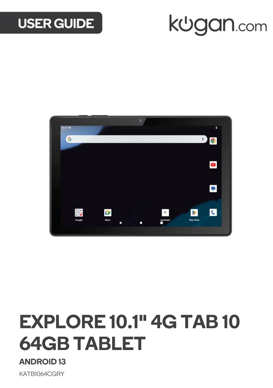 KOGAN EXPLORE TAB 10 USER MANUAL Pdf Download ManualsLib