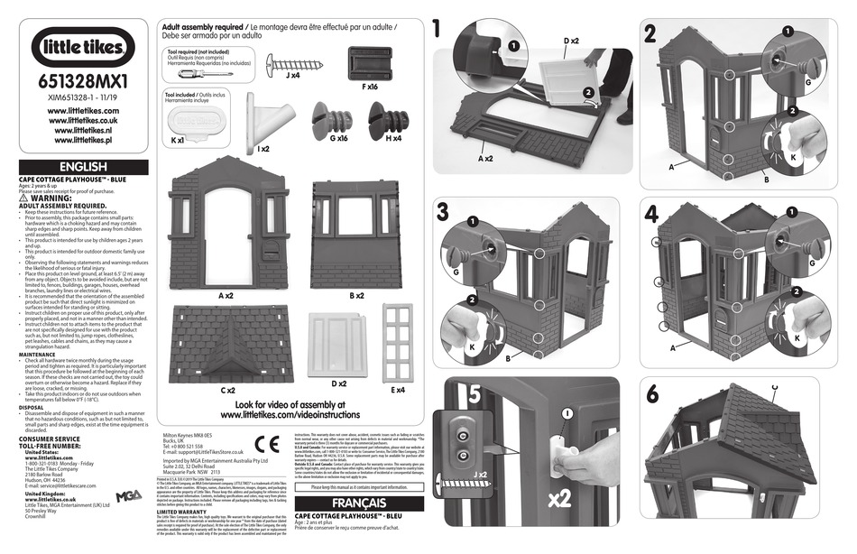 little-tikes-651328mx1-assembly-instructions-pdf-download-manualslib