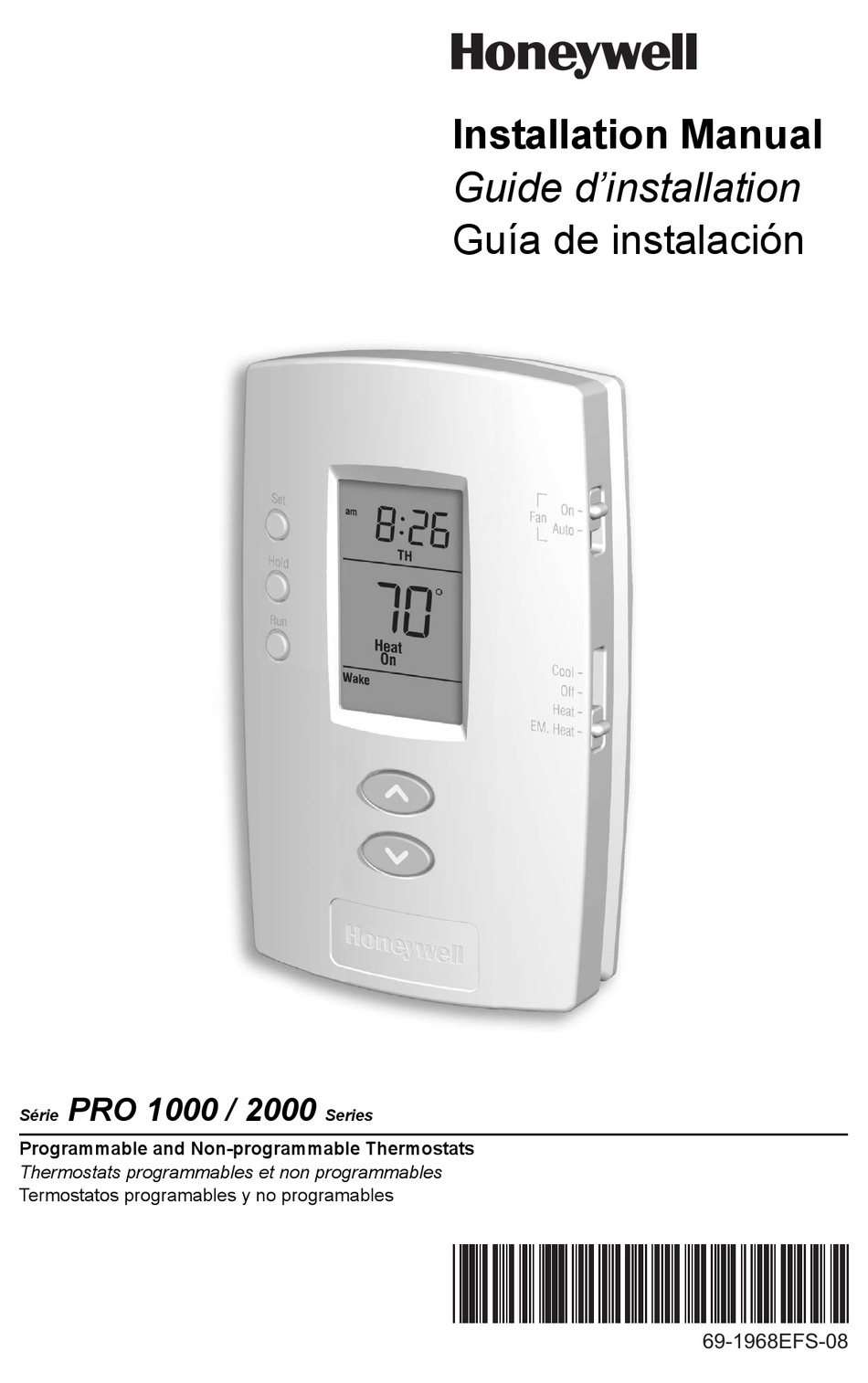 HONEYWELL PRO 1000 SERIES INSTALLATION MANUAL Pdf Download ManualsLib