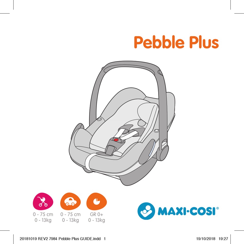 MAXICOSI PEBBLE PLUS MANUAL Pdf Download ManualsLib