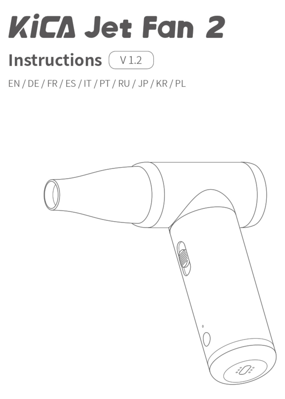KICA JET FAN 2 INSTRUCTIONS MANUAL Pdf Download ManualsLib
