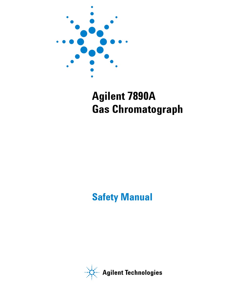 AGILENT TECHNOLOGIES 7890A SAFETY MANUAL Pdf Download ManualsLib