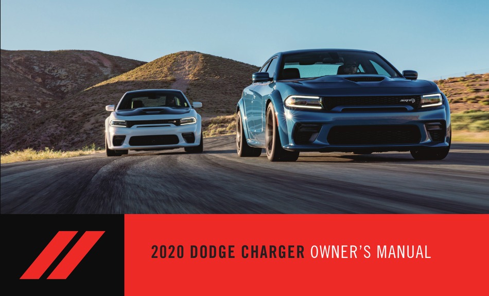 DODGE CHARGER 2020 OWNER